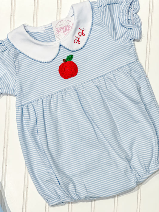 Apple Striped Bubble & Dress