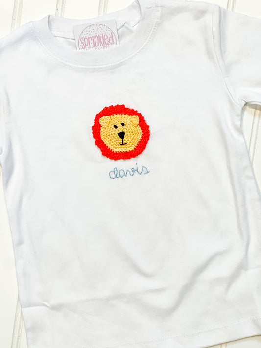 Crochet Lion Tee