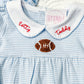 Football crochet dress or bubble