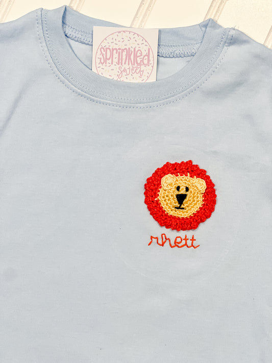 Lion pocket tee