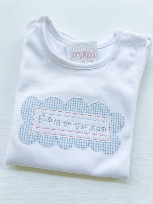 Girls Handwritten Name Tee