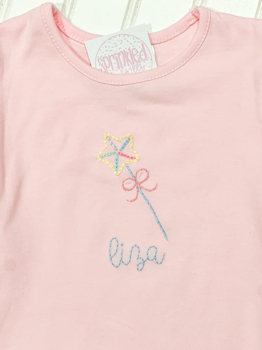 Star wand tee