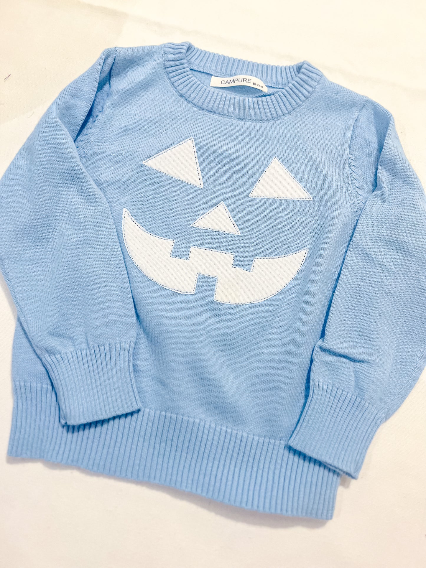 Boys Jack-o-lantern sweater
