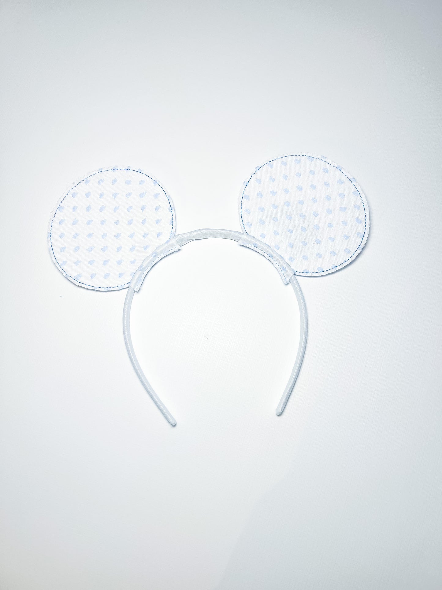 Blue Clip Dot Mouse Ears