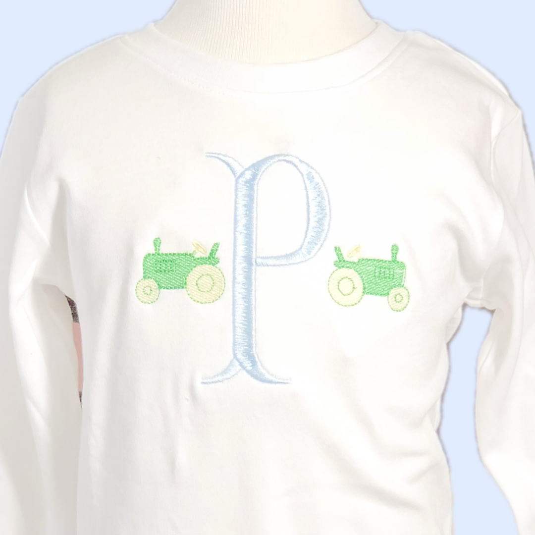 Tractor Initial Tee